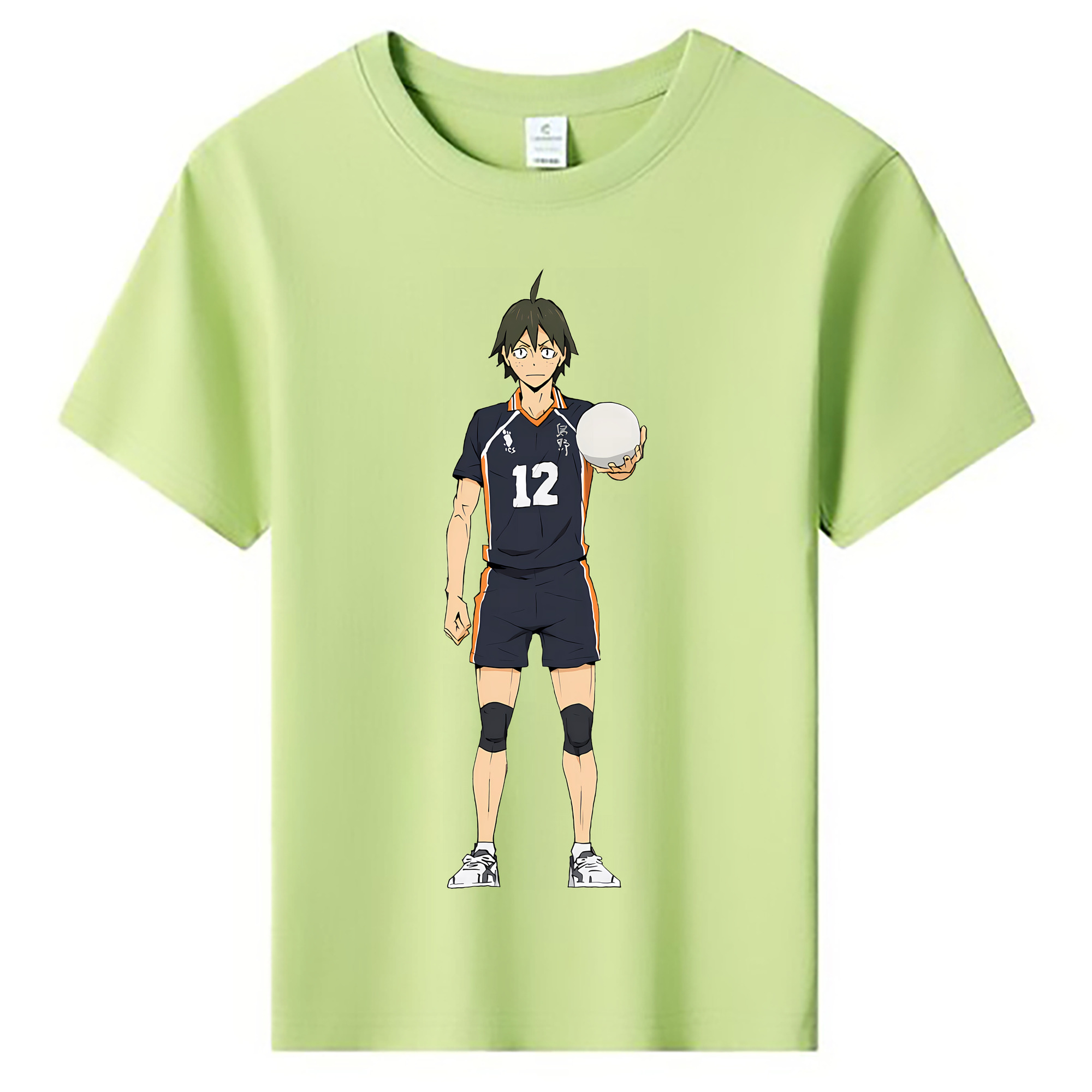 （画像用） ハイキュー!! Haikyu!! 綿100％キッズTシャツ（フロントプリント）